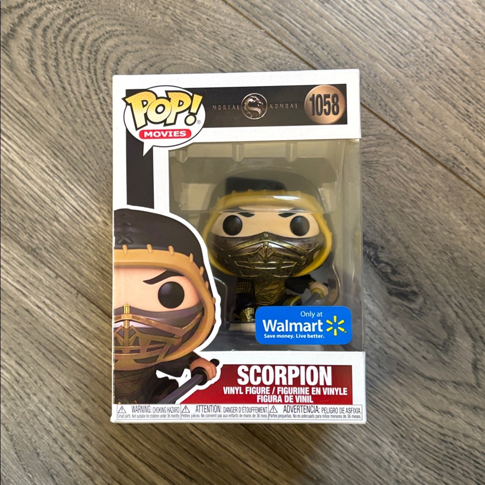 Funko Pop! Scorpion Vinyl Figure